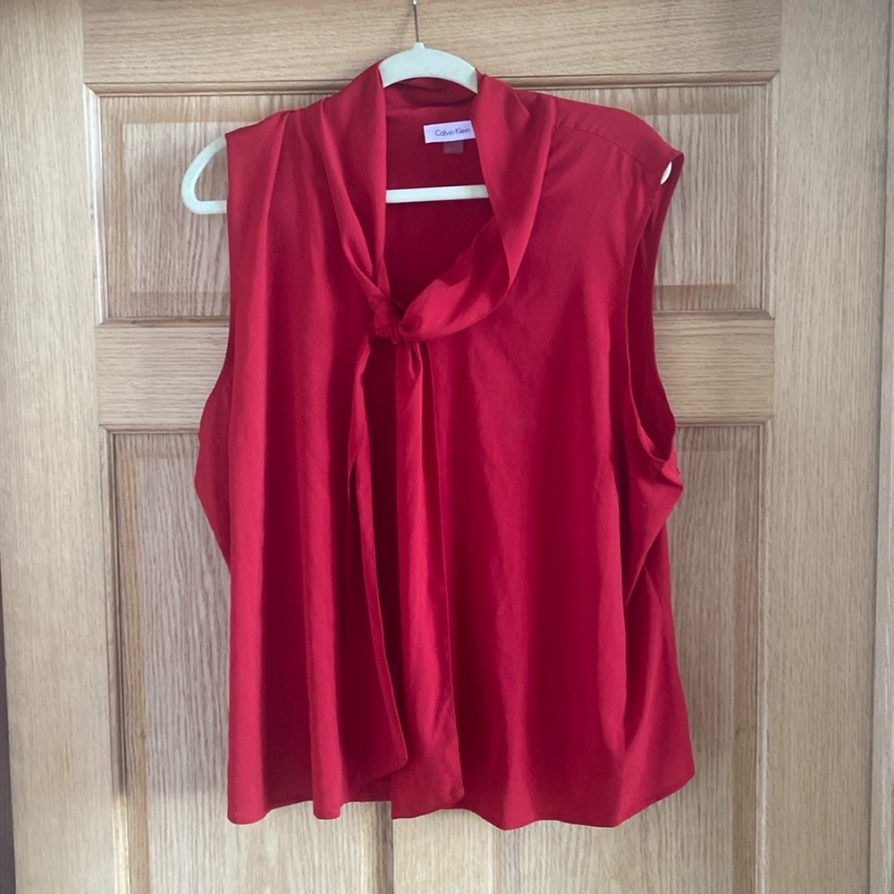 Plus size career blouse
